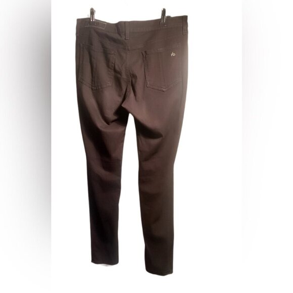 Rag & Bone Black Slim Fit Athletic Fit Day 2 Nite Trendy Stretch Legging Jean 31 - Picture 3 of 5